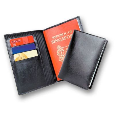 EG-103L-LA Leather Passport Holder